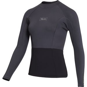 Mystic Lunar L/S Vest Neoprene 2mm Women - 2023 - Dark Grey - S