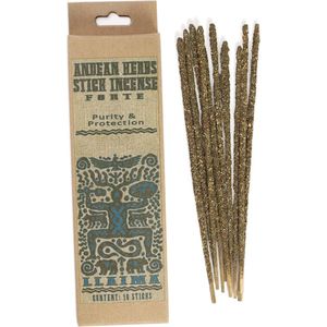 Vegan wierookstokjes 'Purity & Protection', Andeskruiden, Prabhuji's Gifts, 10 sticks