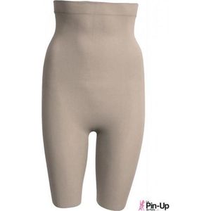 Anti Cellulite Hoge afslankbroek (basic) - Pin Up de Paris - S - Nude