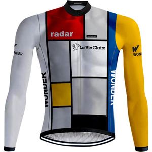 Retro Wielerjack (fleece) La Vie Claire Veelkleurig - REDTED - 5XL