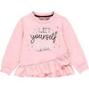 Boboli Fleece Sweatshirt Roze 6 Months Meisjes