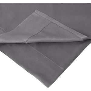 Home by TEMPUR® Topper Hoeslaken - Antraciet – 90 x 200 x 9 cm – Zijdezacht Bamboe – Hoeslaken Strijkvrij – Geschikt voor Droger