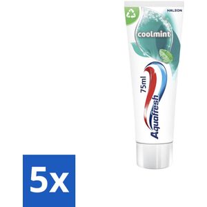 Aquafresh Tandpasta Coolmint 75 ml - Bulkverpakking - 5 stuks
