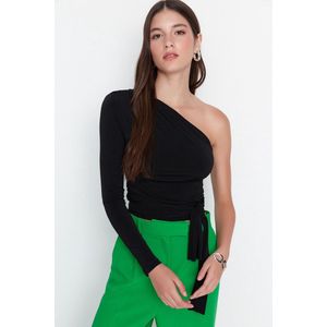 Trendyol Vrouwen Een schouder Basis Blouse