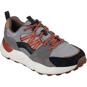 Skechers - Bendino Dormer - Herensneakers - Grijs - Nylon Multi Suède