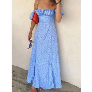 Bloemetjes Jurk Zijsplit