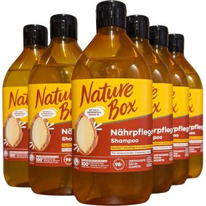 Nature Box - Argan - Shampoo - Haarverzorging - Voordeelverpakking - 6 x 385 ml