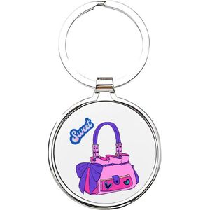 Akyol - girls Sleutelhanger - Meisje - meiden - meid - vrouw - meisjes - vriendin - vriendinnetje - roze - sleutelhanger voor meiden - 4 x 7,5 CM
