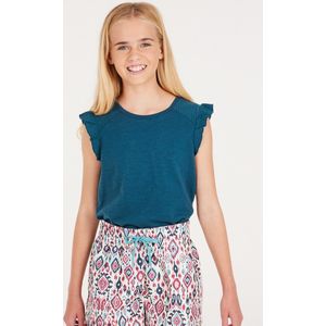 Protest Prtcrius Jr – T shirt Meisjes – Korte mouwen – Ronde hals – Raku Blue