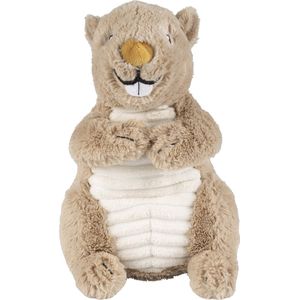 Happy Horse Marmot Mason Knuffel 22cm - Bruin - Baby knuffel