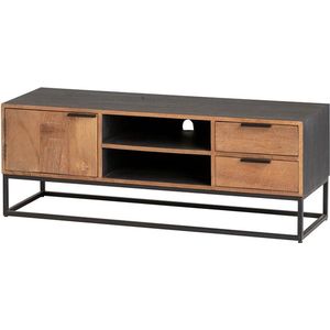 Tv-meubel Milano 140cm mahoniehout - Bruin | Meubelplaats