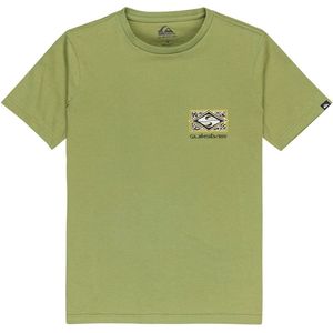 Quiksilver - T-shirt Evo Crisis - Loden Green - Korte Mouwen - 100% Katoen