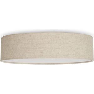 Ceiling Dreams Natural plafondlamp - Linnen - 40 cm - 3 geïntegreerde E14 fittingen - Voor lampen tot 40 W (niet inbegrepen) - Beige - Sfeervolle verlichting - Woonkamer en slaapkamer