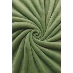 Zachte Olijfgroene Plaid 160x200cm - Warm & Knus