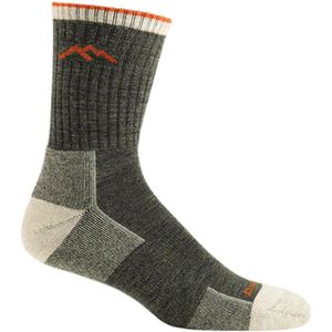 Hiker - Micro Crew Midweight - Hikingsokken - Olive - Met Demping