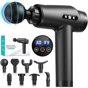 Draadloze Percussie Massageapparaat - 30 Standen & Stille Werking