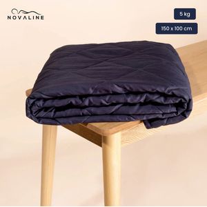 Novaline verzwaringsdekens - Weighted blanket - Dekbed - Kinderen - Verzwaringsdeken - Ventilerend - 5 kg - 100 x 150 cm
