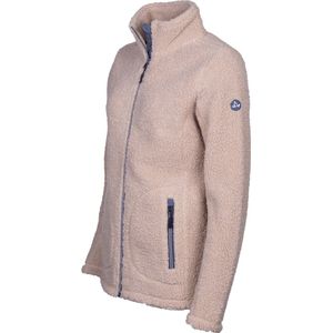 Life Line Lorne Sherpa Fleecejas Dames Beige Maat 3xl