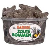 Haribo VEGGIE Zoute Bommen - 150 stuks