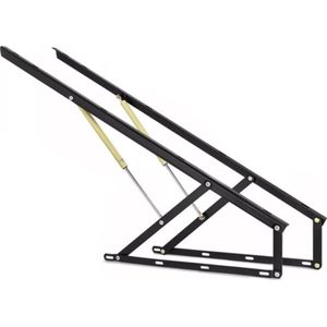 Bolt Edge Bedlift Mechanisme - Gasveer - Box Bed of Sofa Opslag - 152cm - Pneumatisch