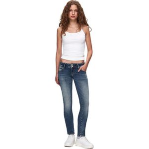 LTB - Damesjeans - Donkerblauw - Katoenmix - Slim Fit - 5 Zakken