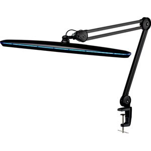 SBR DELUXE Bureaulamp Led Dimbaar - Daglichtlamp - Met Klem - In Hoogte Verstelbaar - Industrieel - Zwart