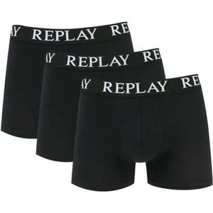 Replay Men´s Boxer Short (3 Pair Box) RP101102 - Black/Black/Black - XXL