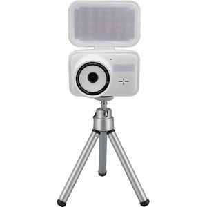 Time Lapse-camera met Draadloze WiFi Afstandsbediening en Handmatige Focus - 4MP Timelapse-videocamera voor Macroopnamen - Ingebouwde 28 LED's Vullen Licht voor Plantenbloemengroei .