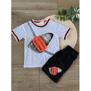 Icon zomer set haai wit