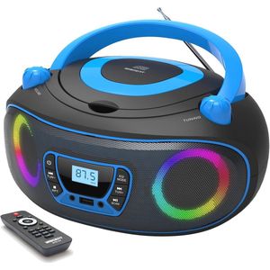 Draadloze Boombox CD-speler met FM-radio en Bluetooth - Multifunctionele Stereo speler
