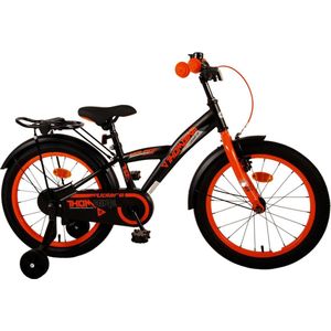 Volare Thombike Kinderfiets - Jongens - 18 inch - Zwart Oranje