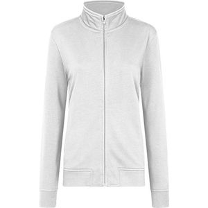 Damesvest 'Premium Full Zip' met zijzakken White - XS