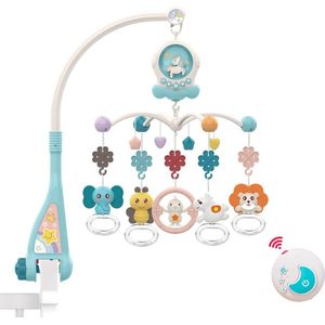 Muziekmobiel baby - Babybox - Wiegdecoratie - Kraamcadeau - Babyshower cadeau - Baby accessoires - Voor jongens & meisjes - Must have voor elke babykamer!