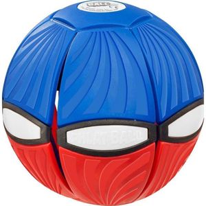Phlat Ball Duo color - gooi een frisbee en vang een bal - rood/ blauw 23cm