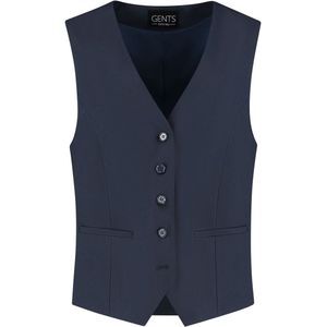 Gents - Gilet heren - Gilet - Polyblend - Blauw - Maat M/M