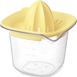 Brabantia Tasty+ Citruspers - met Maatbeker - 0,5 l - Vanilla Yellow