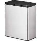 EKO - Essential Touch Recycler - Prullenbak - RVS - 20+20 ltr