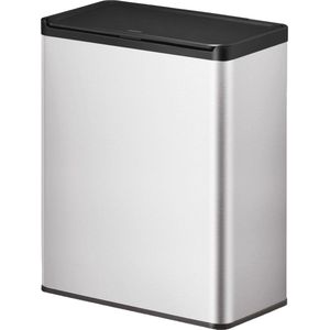 EKO - Essential Touch Recycler - Prullenbak - RVS - 20+20 ltr