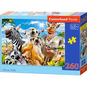 Castorland Afrikaanse Dieren - Puzzel 260 stukjes