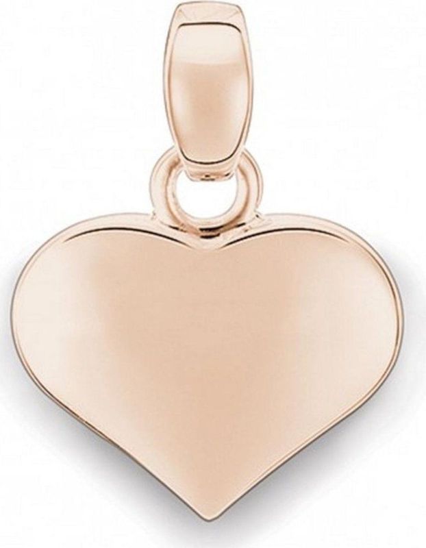 Quinn - Hanger - Roze Goud - 585 / - Hartvormig