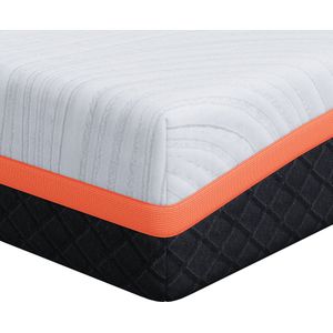 vidaXL - Matrassen - Wit - en - Grijs - 70 - x - 200 - cm - 100% - polyester - jacquard - stof