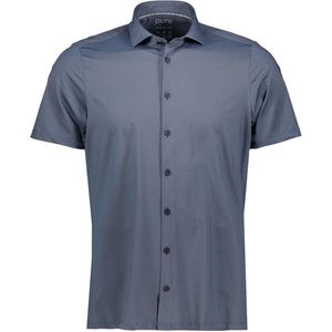 Pure H. Tico Overhemd Functional Shirt Shortsleev E11301 22750 114 Plain Blue Mannen Maat - W38