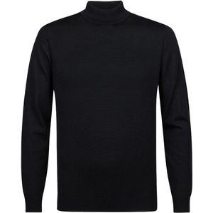 Profuomo - Slim Fit Trui - Zwart - Wol