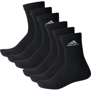 SOKKEN 6 PACK adidas CUSHIONED CREW tennissokken sportsokken dames heren unisex