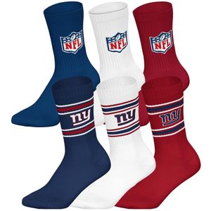NFL Sokken NFL 6Pack Crew Socks Set van 6