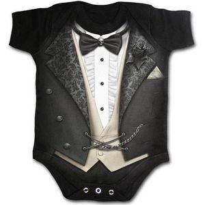 Spiral Tuxed Body - zwart - M