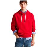 Tommy Hilfiger Essential Terry Hoodie Rood XL Man