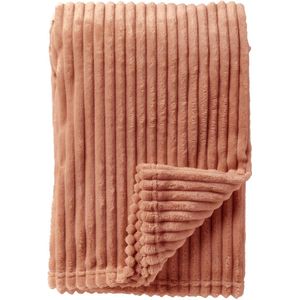 Dutch Decor - MARTHY - Plaid - Roze - 140x180 cm - Superzacht en Warm