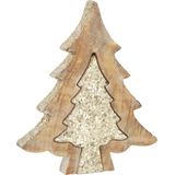 J-Line Puzzel Kerstboom Mango Glitter M