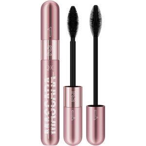 NAXSIR 2-in-1 mascara,waterdichte,gekrulde mascara,Dikke,lange wimpers